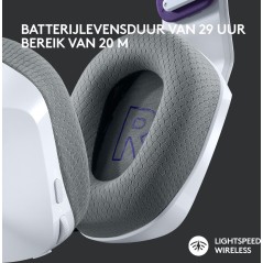Logitech G G733 LIGHTSPEED Wireless RGB Gaming Headset - Ultimate Comfort & Immersive Sound in White